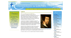 Desktop Screenshot of evangeliquedeloches.fr