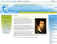 Tablet Screenshot of evangeliquedeloches.fr